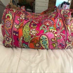 Large Vera Bradley Duffel Bag